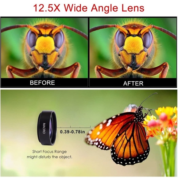 VICTONY Professional 2 in 1 Phone Lens Kit - Picture 4 of 13